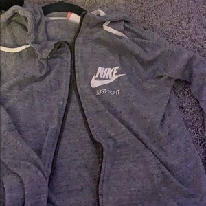 Grey Nike ZipUp